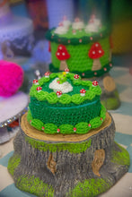 Frog in Fairy Circle Fake Cake Jewelry Box