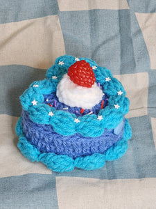Blue Raspberry Fake Cake Jewelry Box