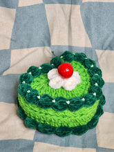 Green Fake Cake Jewelry Box