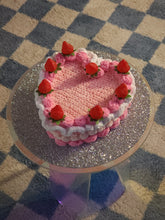 Strawberry Short Cake Stash Box Fake cake