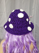 Purple Toadstool Bucket Hat (Ready to Ship)