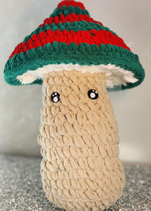 Christmas Mushroom Plushie