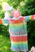 Pretty in Pastel Crochet Cardigan