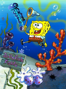 Blue Jellyfish from Spongebob