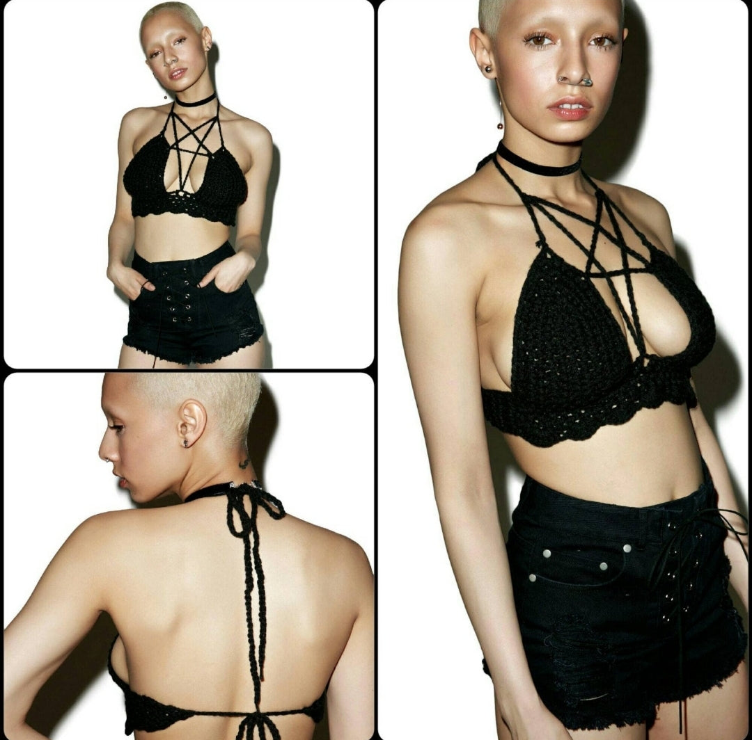 pentagram bralette
