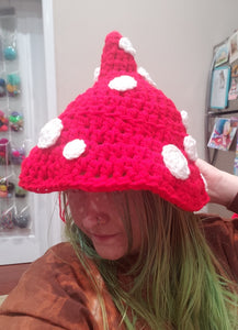 Mushroom Bucket Hat/Pixie Hat